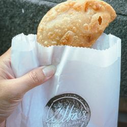 Alba's Cuban Coladas - Ham and cheese empanada
