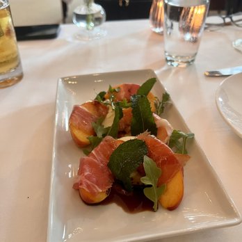 Bottega Italian Restaurant - Peaches and prosciutto - Italian Near Me - Birmingham, Alabama