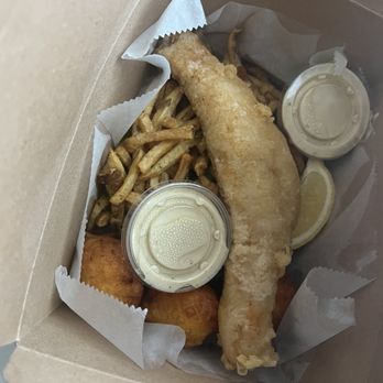 Ethereal Brewing Public House - Small, skinny, gamey tasting fish & chips. Looks big but wasn't once getting past breading. Xtra tartar=xtra cost. Good puppies & fries. - Pubs Near Me - Lexington, Kentucky Ethereal Brewing Public House - Small, skinny, gamey tasting fish & chips. Looks big but wasn't once getting past breading. Xtra tartar=xtra cost. Good puppies & fries. - Pubs Near Me - Lexington, Kentucky