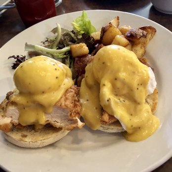 Michael's Grill - Fried Chicken Eggs Benedict! - Seafood Near Me - Tampa, Florida Michael's Grill - Fried Chicken Eggs Benedict! - Seafood Near Me - Tampa, Florida