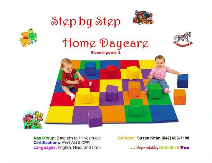 Step By Step Kids Daycare - childcare center in Bloomingdale, IL