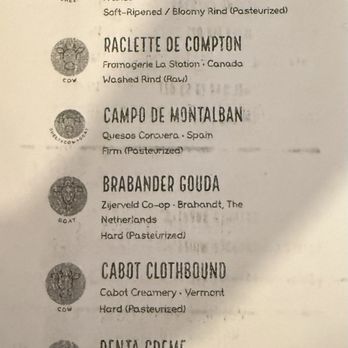 Antonelli's Cheese - menu for the day - Cheese Shops Near Me - Austin, Texas