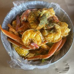 Combo 5 - 1 Lb. Shrimp & 1 Lb. Snow Crab & 2 Lobster Tails Combo 5 - 1 Lb. Shrimp & 1 Lb. Snow Crab & 2 Lobster Tails