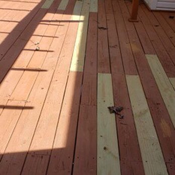 Sanchez General Services - a deck with a ladder - Painters Near Me