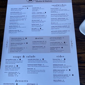 Bosscat Kitchen & Libations - menu - New American Near Me - Irvine, California Bosscat Kitchen & Libations - menu - New American Near Me - Irvine, California