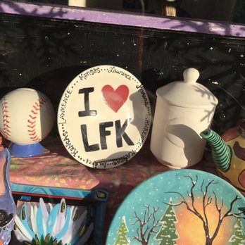 Sunfire Ceramics - objects in front window - Venues & Event Spaces Near Me - Lawrence, Kansas