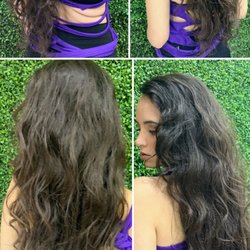 Katiuska Hair Gallery - Long layers Cut for waves Hair Model is from Brazil