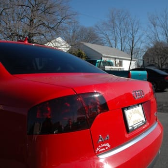 Car Optics Window Tinting - 2007 Audi A4 with 20% window tint & tinted tail lights. - Car Window Tinting Near Me - Philadelphia, Pennsylvania