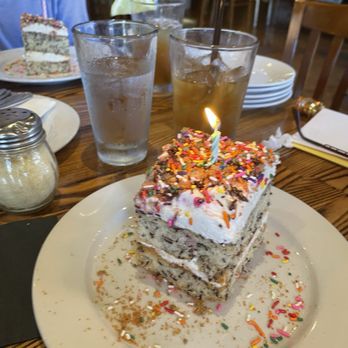 Rooster Creek - The birthday cake - New American Near Me - Arroyo Grande, California Rooster Creek - The birthday cake - New American Near Me - Arroyo Grande, California