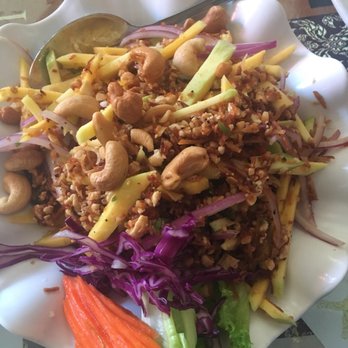 Jitlada - Mango coco salad - Thai Near Me - Los Angeles, California Jitlada - Mango coco salad - Thai Near Me - Los Angeles, California