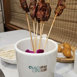 Beef skewer