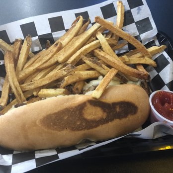 Chelsea's Burgers N' Brew - Philly and fry's, yea I need to UP my photo game. - Burgers Near Me - Abilene, Texas Chelsea's Burgers N' Brew - Philly and fry's, yea I need to UP my photo game. - Burgers Near Me - Abilene, Texas