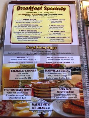 Menu photo 3 Manville Diner Manville, NJ