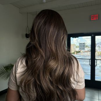 The Linq Salon - Layers and curtain bangs by Esme - Hair Salons Near Me - Tucson, Arizona The Linq Salon - Layers and curtain bangs by Esme - Hair Salons Near Me - Tucson, Arizona