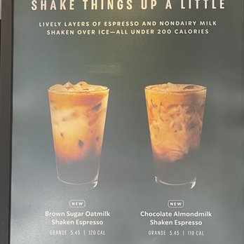 Starbucks - Brown Sugar oatmilk shake espresso delicious - Coffee & Tea Near Me - Martinez, California Starbucks - Brown Sugar oatmilk shake espresso delicious - Coffee & Tea Near Me - Martinez, California
