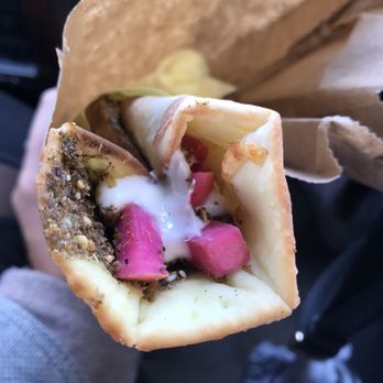 Al Taib Grill - September 2018- Zatar with cheese / turnips & garlic sauce - Halal Near Me - Montreal, Quebec Al Taib Grill - September 2018- Zatar with cheese / turnips & garlic sauce - Halal Near Me - Montreal, Quebec