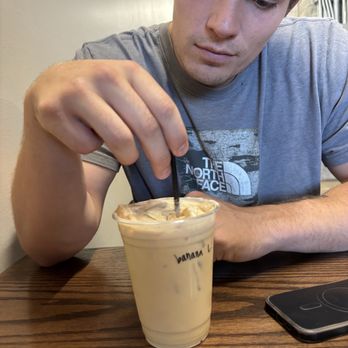 Carbon Coffee - Banana latte - Coffee & Tea Near Me - Aurora, Colorado