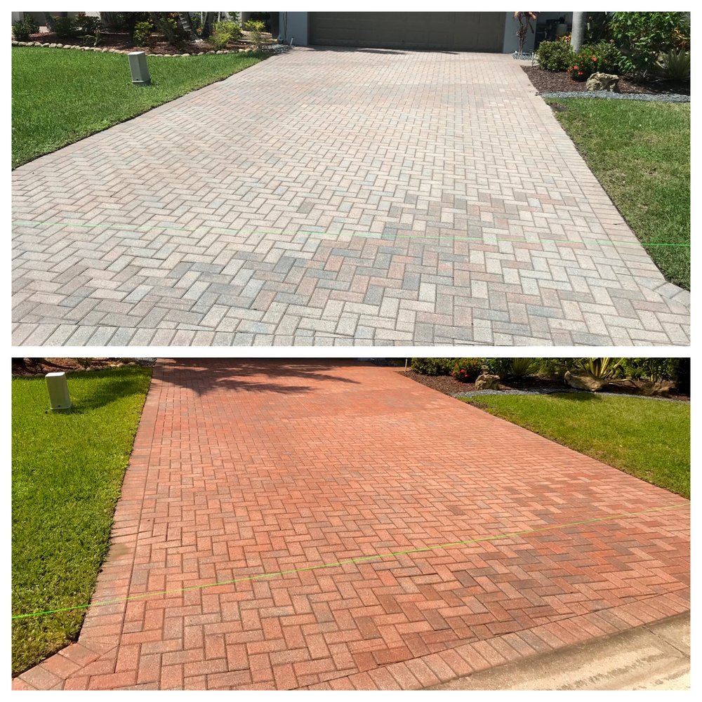 Slide of South Florida Paver Sealing & Softwash