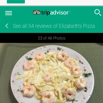 Elizabeth's Restaurant - Shrimp Alfredo from Elizabeth pizza in Pittsboro NC no shells on the shrimp - Pizza Near Me - Siler City, North Carolina Elizabeth's Restaurant - Shrimp Alfredo from Elizabeth pizza in Pittsboro NC no shells on the shrimp - Pizza Near Me - Siler City, North Carolina