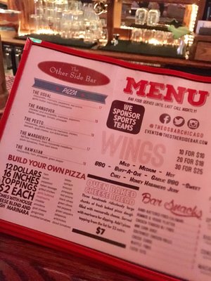 Menu photo 1 The Other Side Bar Chicago, IL Menu photo 1 The Other Side Bar Chicago, IL