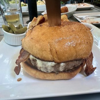 Bistro Menil - Porcini-Rub Burger - Bars Near Me - Houston, Texas Bistro Menil - Porcini-Rub Burger - Bars Near Me - Houston, Texas