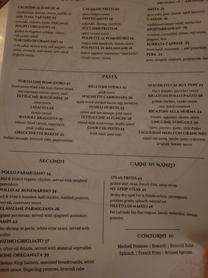 Menu photo 4 Bocca di Bacco New York, NY