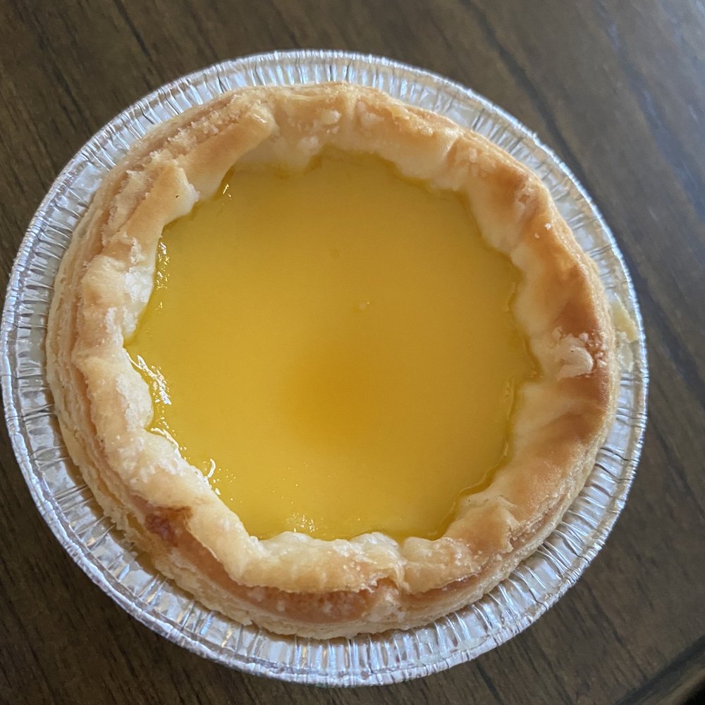 Feast - Housemade Puff Pastry Egg Tart - Hong Kong Style Cafe Near Me - Davis, California Feast - Housemade Puff Pastry Egg Tart - Hong Kong Style Cafe Near Me - Davis, California