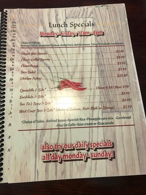 Menu photo 3 Tios Mexican Cafe Columbia, SC Menu photo 3 Tios Mexican Cafe Columbia, SC