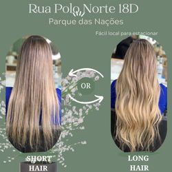 Linda mulher studio - Hairs extensions