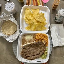 El Gallo Mexican Food - Carne Asada Dinner !