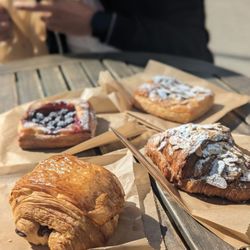 Artisanal Goods by CAR - Berry, Chocolate (left), Almond Maple, Almond (right)