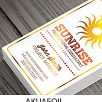 We Print Dallas - AKUAFOIL Business Cards - Printing Services Near Me - Dallas, Texas