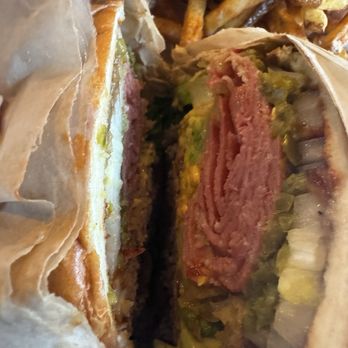 Hen & Heifer - Inside of burger - Burgers Near Me - Redlands, California