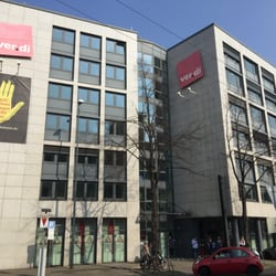 Ver.di Vereinte Dinstleistungsgewerkschaft - Erste Blick mit Haupteingang