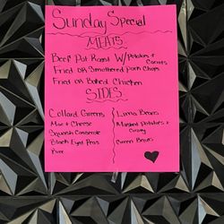 Momma Bells Southern Cooking - Sunday special