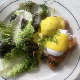 Eggs Croissant Benedict - Eggs Croissant Benedict -