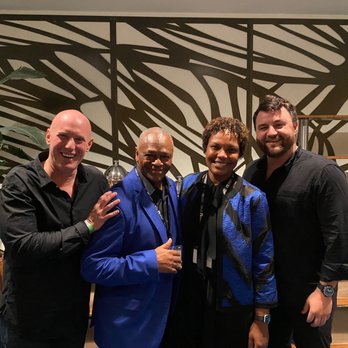 La Rosa Realty Jacksonville - Rex Crain, Dwight Anderson, Diana Anderson and friends sharing a special meal at Legacy Summit 2022. - Real Estate Services Near Me - Jacksonville, Florida La Rosa Realty Jacksonville - Rex Crain, Dwight Anderson, Diana Anderson and friends sharing a special meal at Legacy Summit 2022. - Real Estate Services Near Me - Jacksonville, Florida