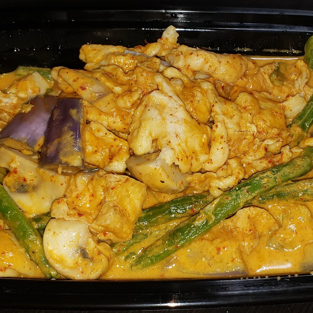 Kai’s Asian Restaurant - Yellow Massamun Thai Curry: rich and decently spicy - tastes great! - Chinese Near Me - Deer Park, New York Kai’s Asian Restaurant - Yellow Massamun Thai Curry: rich and decently spicy - tastes great! - Chinese Near Me - Deer Park, New York