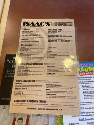 Menu photo 5 Isaac's Craft Kitchen & Brewery Mount Joy, PA