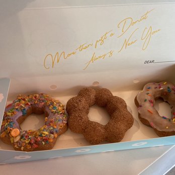 Mochinut - 3 piece: Pebble Ube, Churro Ube, and Vanilla ube - Donuts Near Me - Sacramento, California Mochinut - 3 piece: Pebble Ube, Churro Ube, and Vanilla ube - Donuts Near Me - Sacramento, California