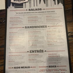 Detroit Burger Bar - Menu 4/27/24