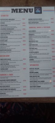Menu photo 3 Shaka's Delicious Wood La Paz, BCS