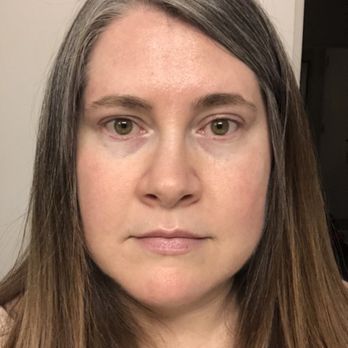 Karma Beauty Lounge By Erwin Gomez - Adrian's Brow Wax (February 25, 2021): left is too tall with a hole; right end is over trimmed - Hair Salons Near Me - Washington, DC, District of Columbia