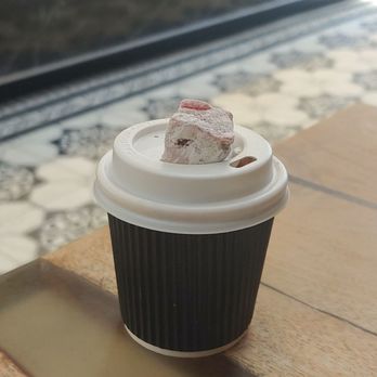 LOKUM - 4oz cup of Turkish hazelnut coffee, with a sweet delicious delight. - Coffee & Tea Near Me - Santa Barbara, California LOKUM - 4oz cup of Turkish hazelnut coffee, with a sweet delicious delight. - Coffee & Tea Near Me - Santa Barbara, California