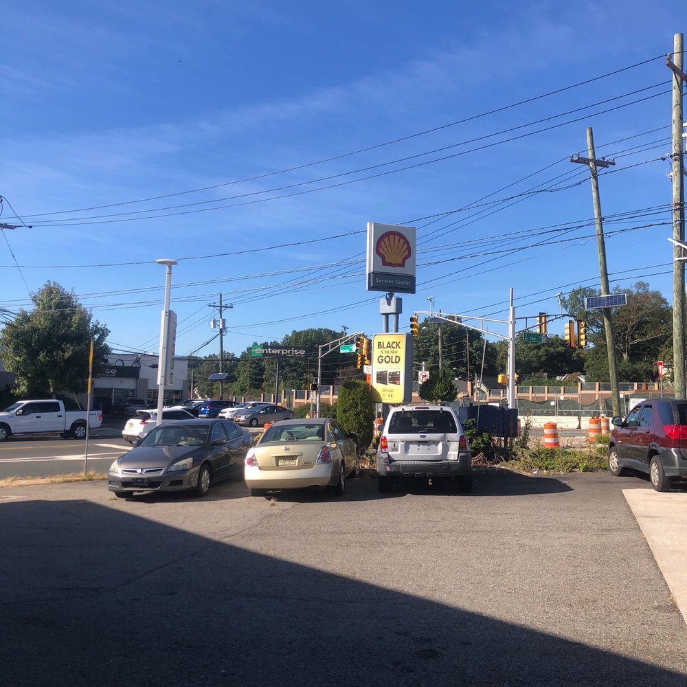 Shell Gas Station - Corner of property. - Gas Stations Near Me - Lyndhurst, New Jersey