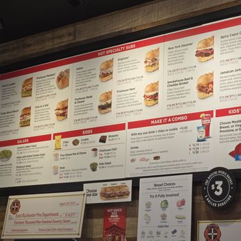 Firehouse Subs - Menu - Sandwiches Near Me - Rochester, New York
