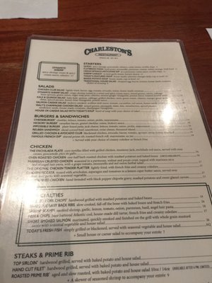 Menu photo 6 Charleston's Omaha, NE