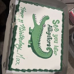 Really cute cake.