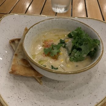 Monkeypod Kitchen - Corn Chowder - Hawaiian Near Me - Kapolei, Hawaii Monkeypod Kitchen - Corn Chowder - Hawaiian Near Me - Kapolei, Hawaii