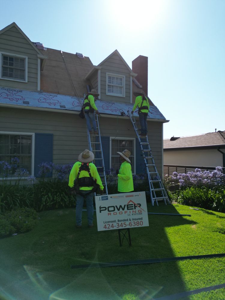 Slide of Power Roofing